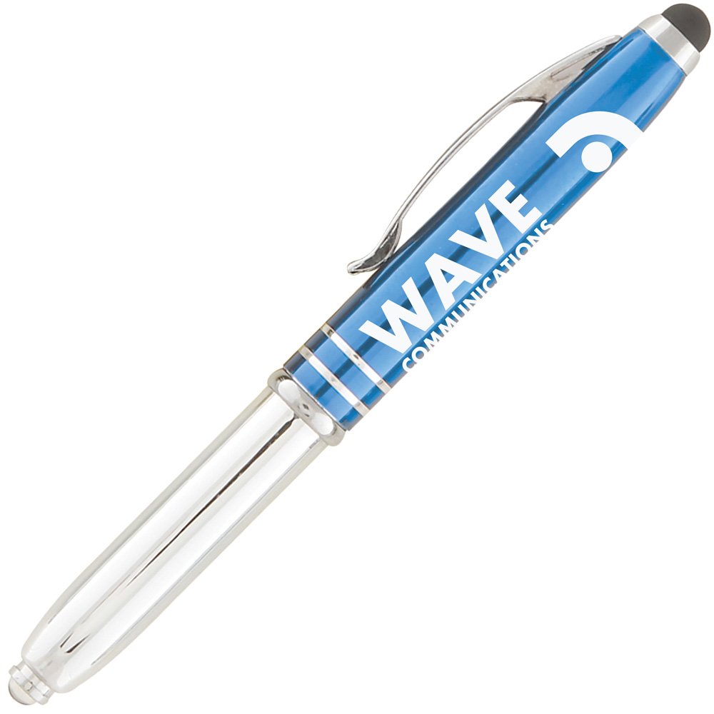 Pearl penna Con luce: Penna a sfera 4in1 con lampada LED, Stilo e supporto  per cellulare, Set di 5 (penna Con GUIDATO luce) : : Elettronica