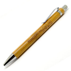 penne personalizzate bambù