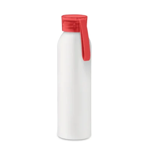 Bottiglia di alluminio 600ml Napier - White/Red