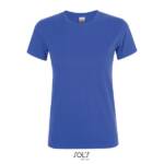 t-shirt donna blu reale