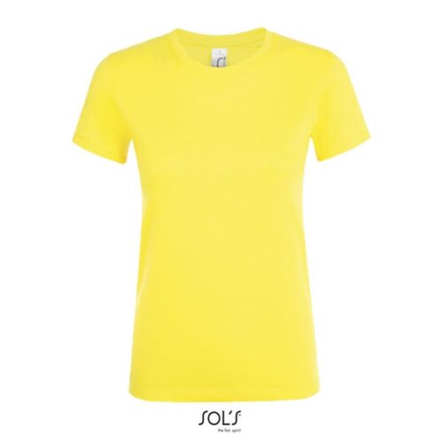 t-shirt donna giallo